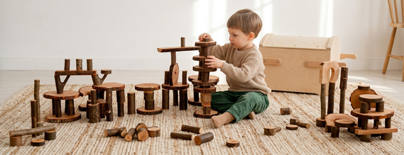 Wooden Natural Blocks image